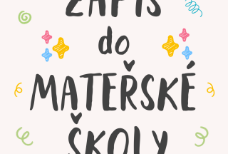 Zápis do mateřské školy 2026/2027
