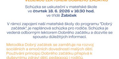 Schůzka s rodiči