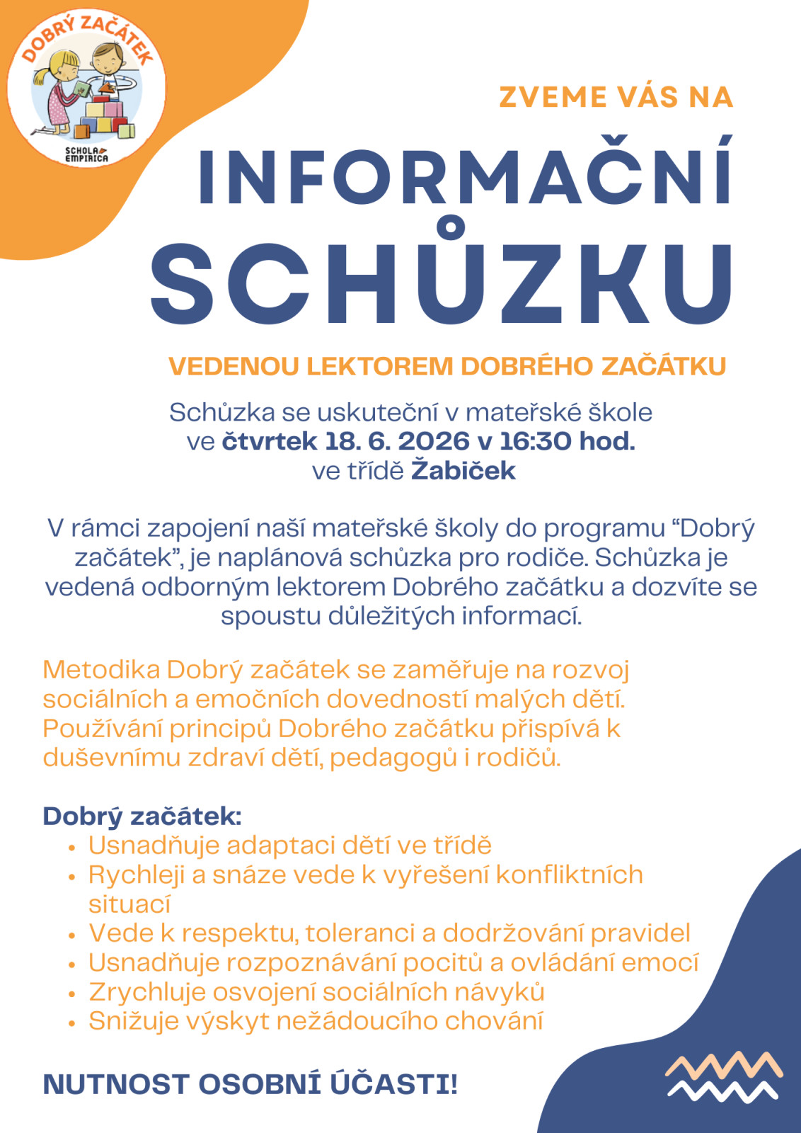 Schůzka s rodiči